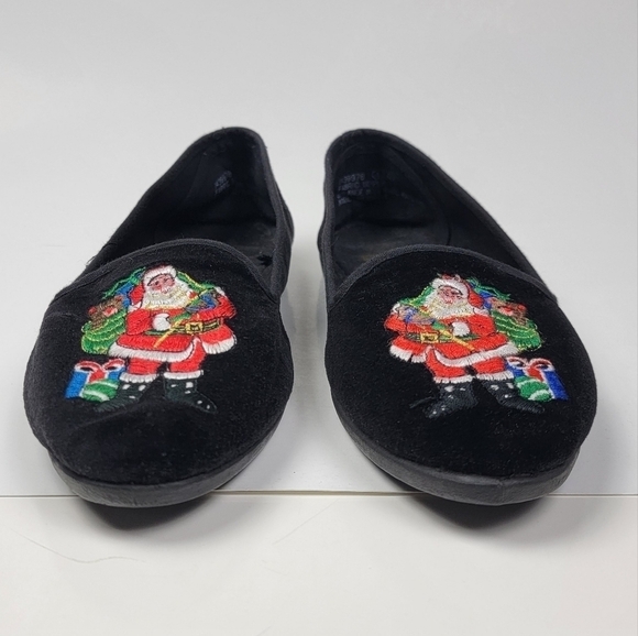 Vintage Gitano Christmas Santa Flats Loafers 7.5 - Picture 11 of 11